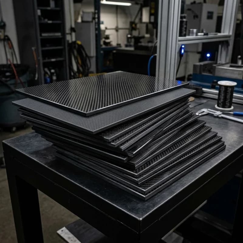 Carbon Fiber Sheets – 3K Twill, T700, Custom Sizes