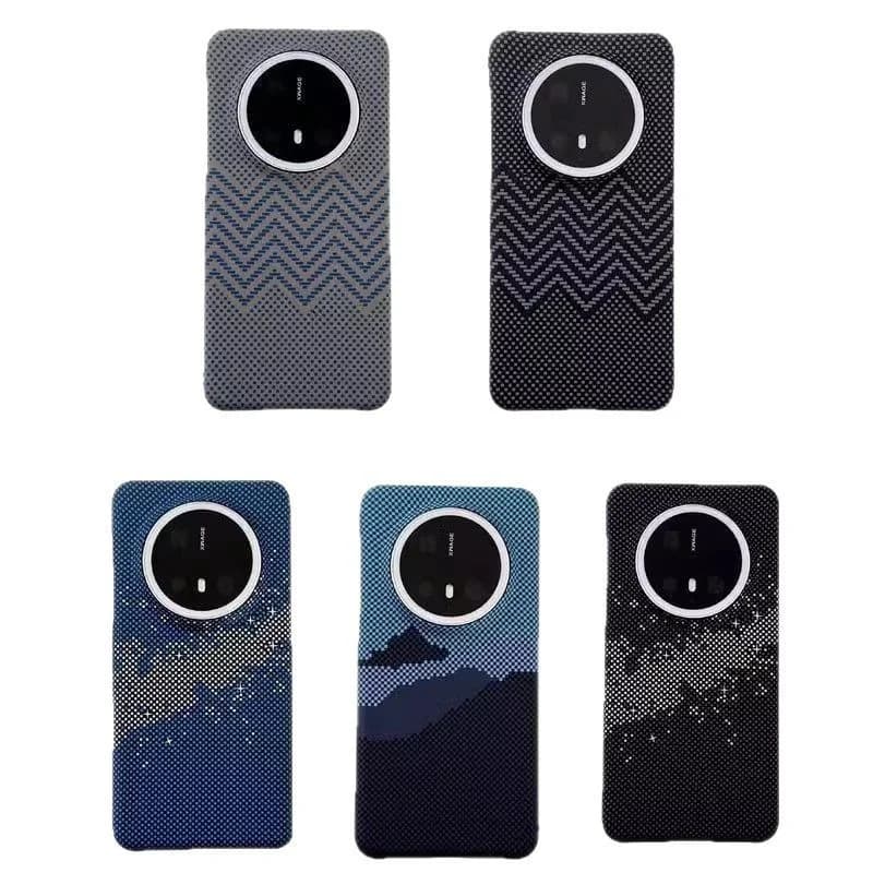 Kevlar MagSafe Case for Huawei Mate 80 Pro – Carbon Weave 5