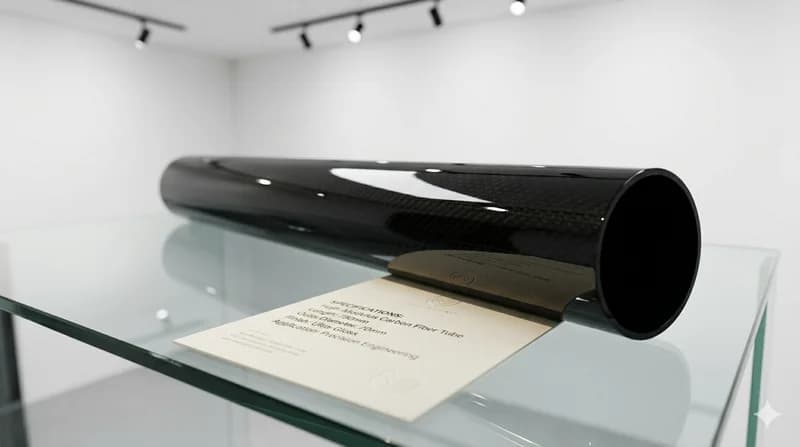 High Modulus Round Carbon Fiber Tube — M40