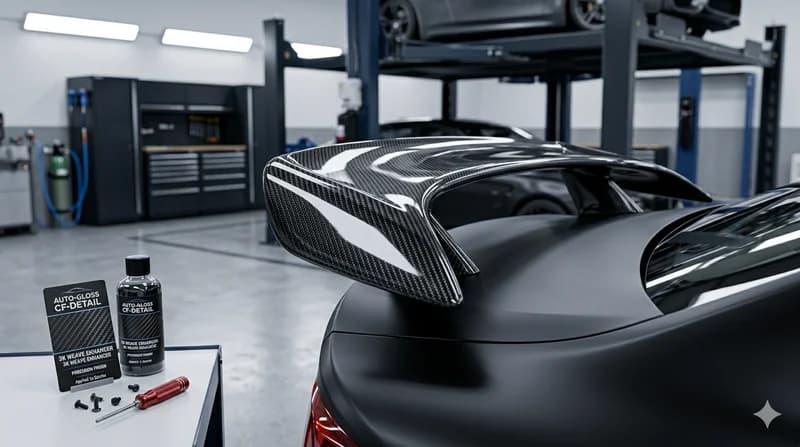 Carbon Fiber Automotive Spoiler